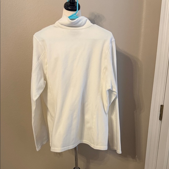 Patagonia Cream Quarter-Zip Fleece - Picture 2 of 2